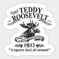 Roosevelt runs for presidency, unsuccessfully for Bull-Moose Party