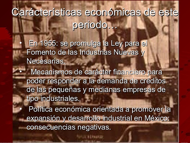Promulgación de la Ley para el Fomento de las Industrias Nuevas