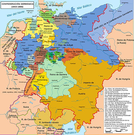 La confederació Germànica