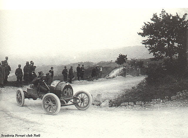 Primera cursas de Enzo Ferrari