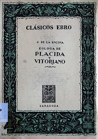 Égloga de Plácida y Vitoriano