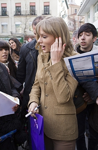 World tour and first visit to Spain