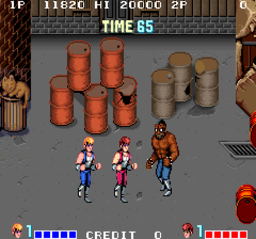 Double Dragon - Technos Japan