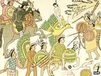 Cortes fights for lands in Veracruz