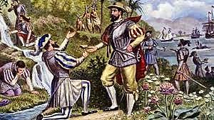 Ponde de León Discovers Florida