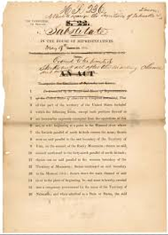 Kansas - Nebraska Act