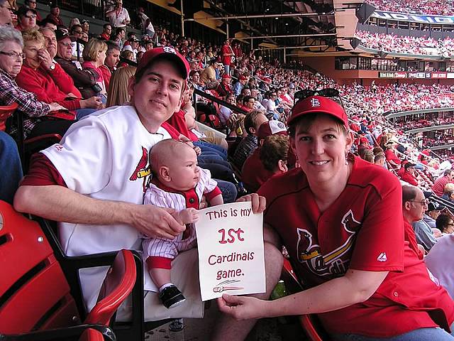 My First Baseball Game.