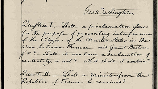 Proclamation of Neutrality