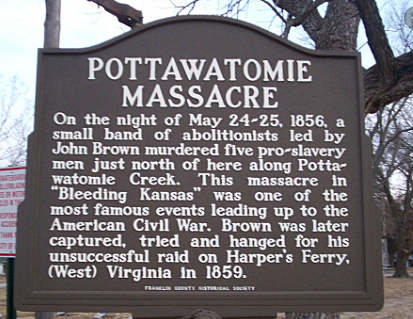 John Brown's Massacre at Pottawatomie Creek