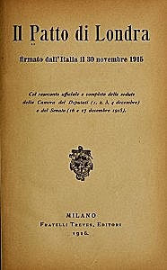 Patto di Londra tra l'Italia e gli Stati della Triplice Intesa