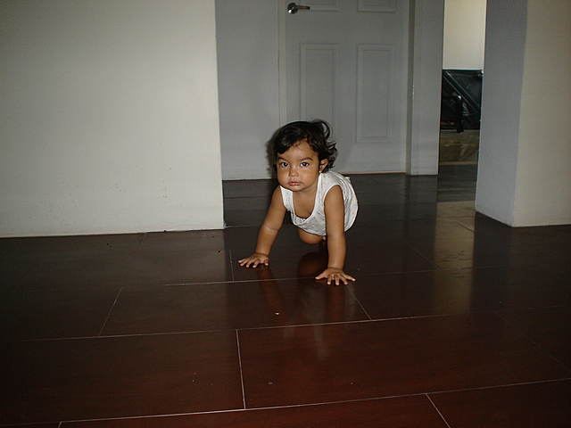 mi primera vez gateando