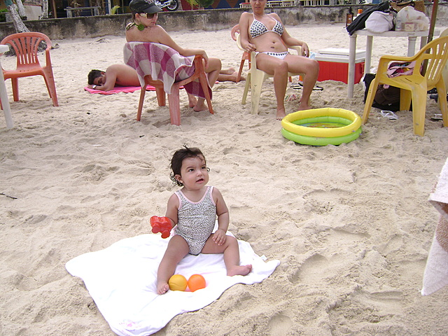 Mi primera visita a la playa