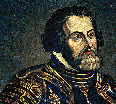 Departure of Hernan Cortes