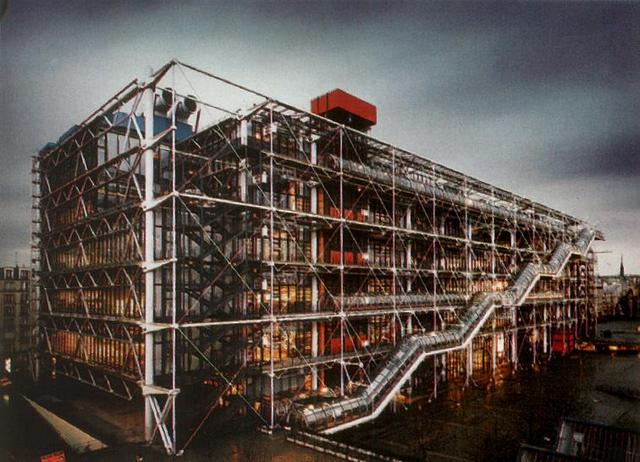 Renzo Piano et Richard Rogers - Le Centre Pompidou
