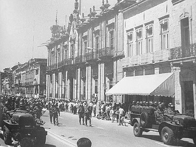 El mitin y el asesinato