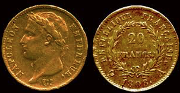 Création du franc germinal