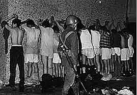 Protesta por la represión