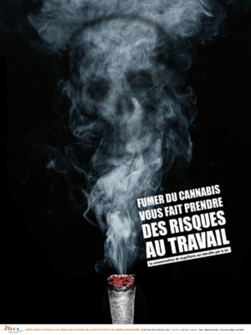 INPES - Affiche prévention addiction cannabis