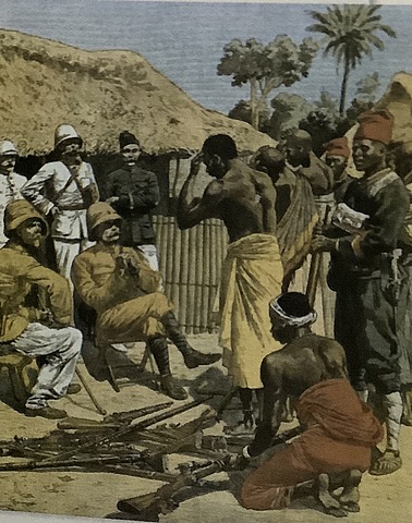 Los cabecillas indígenas se someten a los colonos en Costa de Marfil