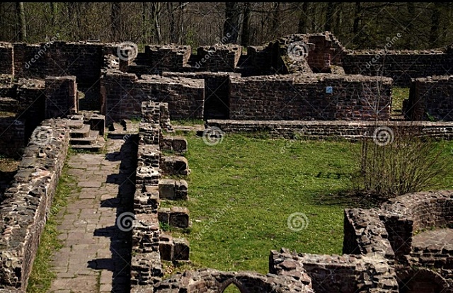 Fundación del monasterio de San Miguel en heliliigenberg