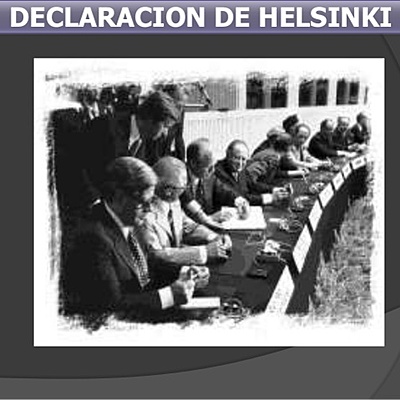 Timeline: Declaración de Helsinki 1996 - 2000