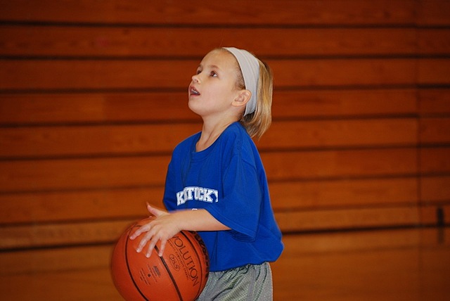 First Time Playing Basketball