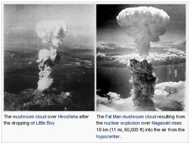 bombing of hiroshima and nagasaki
