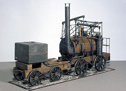 The first Steam Locomotive is built