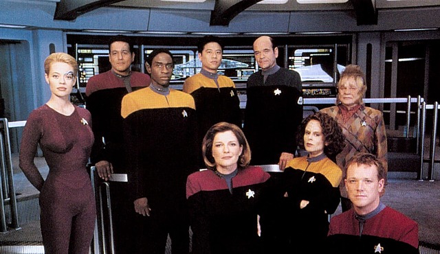 Captain Janeway Helms Voyager