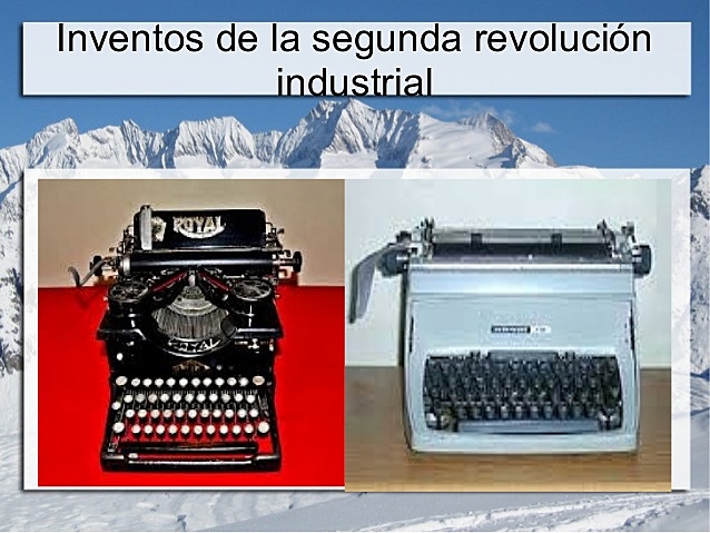 Inventos de la Segunda Revolución Industrial