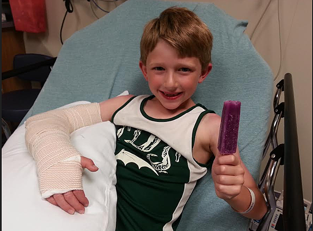 First time breaking my arm and elbow