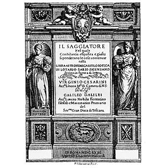 Publica Il Saggiatore (El ensayador).