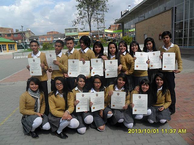 mi graduación de noveno