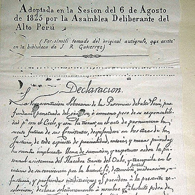 Timeline: Historia de Bolivia en el siglo XIX