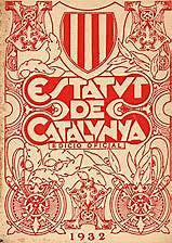 APROBACIÓN DEL ESTATUTO DE CATALUÑA