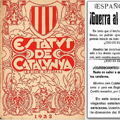 Aprobación del Estatuto de Cataluña.