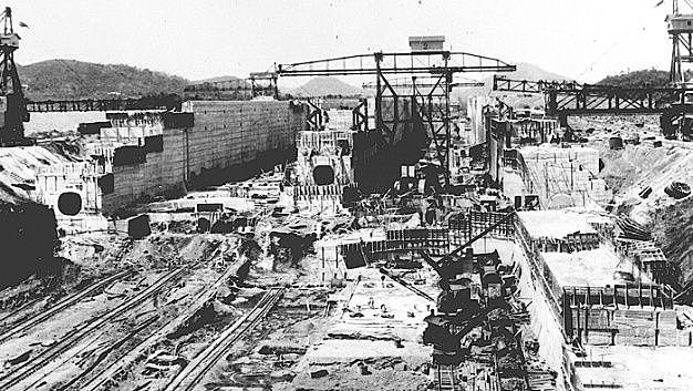 Construcción del Canal de Panamá (E.U)