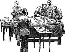 Primera cirugía de trasplante en seres humanos