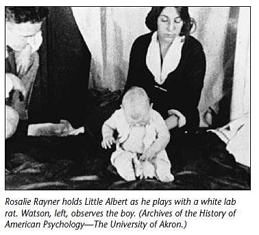 John B. Watson y Rosalie Rayner