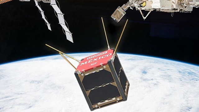 Aztechsat-1, el nanosatélite mexicano, será lanzado por la NASA en un cohete de Elon Musk