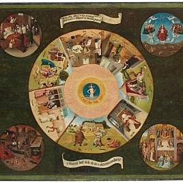Mesa de los Pecados Capitales- El Bosco