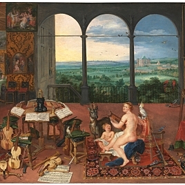 El oído- Brueghel el Viejo, Pedro Pablo Rubens y otros.