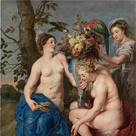 Ceres y dos Ninfas- Pedro Pablo Rubens