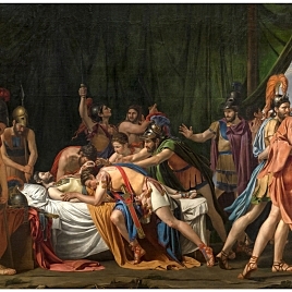 La muerte de Viriato, jefe de los Lusitanos, José de Madrazo y Agudo