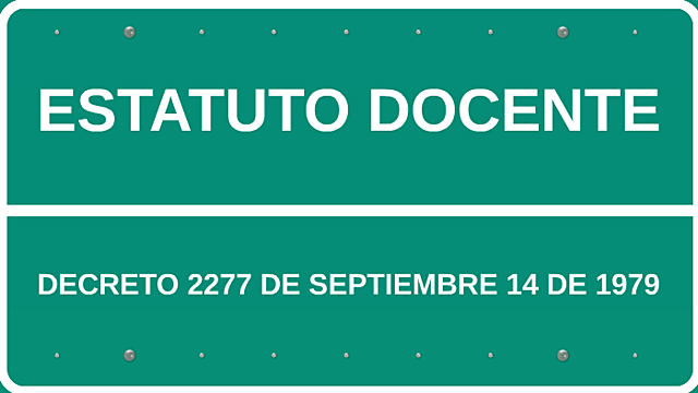 Decreto 2277 de 1979