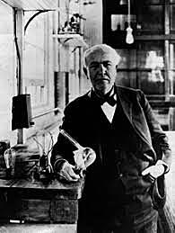 Thomas Edison invents light bulb