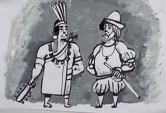 La irrupción española