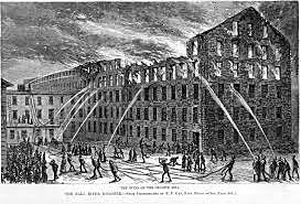 Dynamite is used to fight fires in San Fransisco