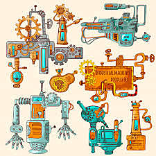 Llegada de nuevas maquinas y la industria