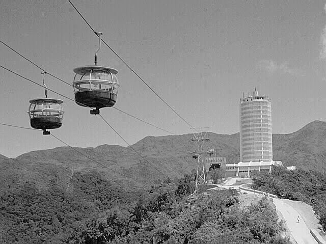 Inauguración del Teleférico de Caracas